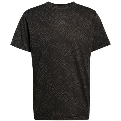 2. Koszulka męska adidas D4T Power Aop Tee czarna KF3097