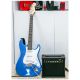 NN EG SET BLU zestaw gitarowy gitara elektryczna s