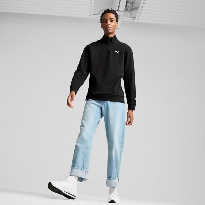 6. Sneakersy męskie Puma ST Runner v4 L wysokie za kostkę białe (399068-07)
