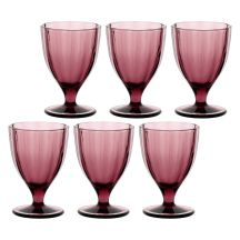 Zestaw 6 kieliszków Amami - Purpurowy, 300 ml