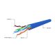 5. GEMBIRD UTP KABEL DRUT KAT 5E CCA 305M NIEBIESKI AWG24