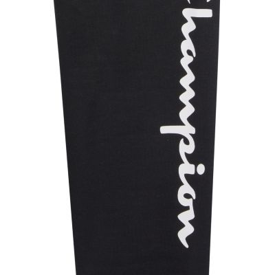 5. Spodnie damskie Champion Rib Cuff Pants czarne 118429 KK001