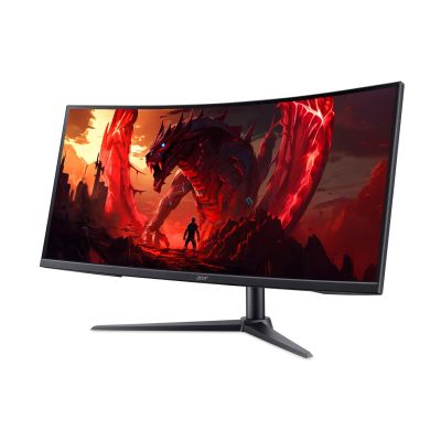 4. Acer NITRO XZ0 XZ340CURW0bmiiphx monitor komputerowy 86,4 cm (34") 3440 x 1440 px Wide Quad HD LCD Czarny