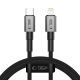 Kabel Tech-Protect UltraBoost DNA USB-C / Lightning PD27W/3A 100 cm - szary