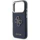 6. Etui Guess FW Resin Logo na iPhone 17 Pro - niebieskie