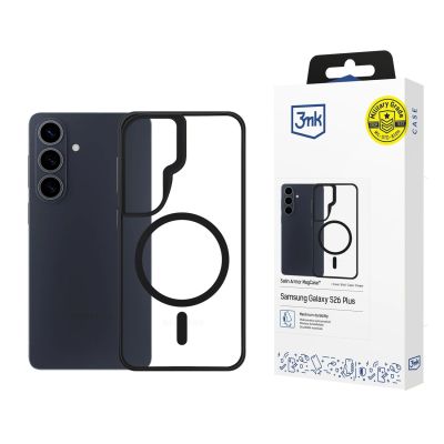 2. Etui 3mk Satin Armor MagCase na Samsung Galaxy S26+ - czarne