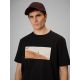 3. T-shirt regular z nadrukiem męski 4F 4FRSS26TTSHM4236-20S