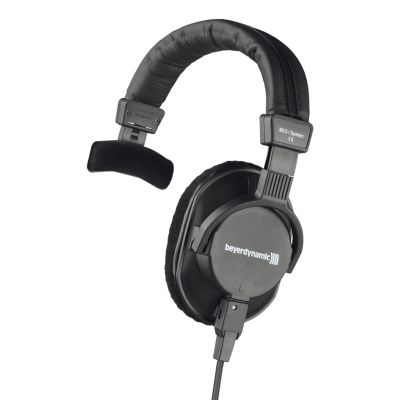 2. Słuchawki studyjne broadcastowe Beyerdynamic DT 252 80 OHM zamknięte z pojedynczą słuchawką