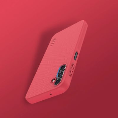 18. Nillkin Super Frosted Shield etui do Samsung Galaxy A14 5G / Galaxy A14 pokrowiec na telefon czarne