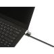 3. Kensington Uniwersalna blokada 3 w 1 do laptopa otwierana kluczem