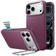 Etui ESR Atelier Kickstand MagSafe na iPhone 18 Pro / 17 Pro - burgundowe