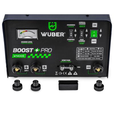 4. Prostownik akumulatorowy z rozruchem 40A 12V/24V W14005 WUBER