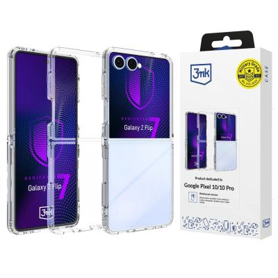 Etui 3mk Armor Case na Samsung Galaxy Z Flip 7 - przezroczyste