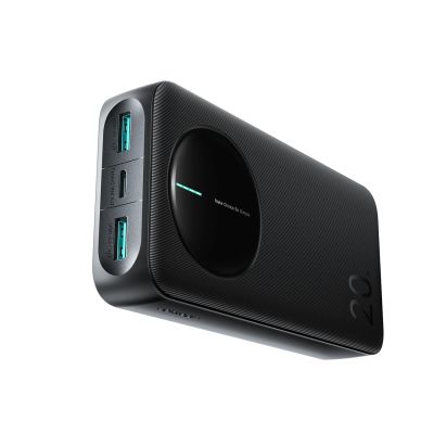 3. Powerbank Joyroom JR-PBF14 Pro 22,5W 20000mAh z wyświetlaczem cyfrowym 2x USB-A 1x USB-C - czarny