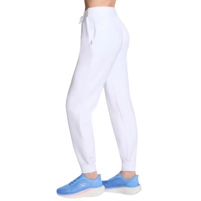 3. Skechers Skechluxe Elevate Jogger Pant PT149-WHT Białe L