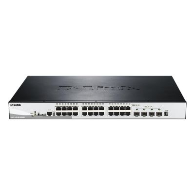 4. D-link-DGS-1510-28XMP/E 28-Port Stackable switch