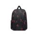 5. Plecak szkolny Vans Old Skool Classic Backpack – czarny w róże 22L