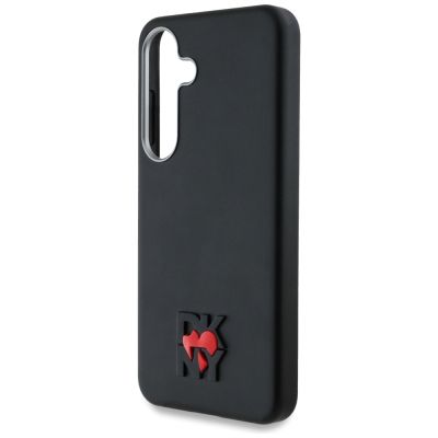 6. Etui DKNY Leather Heart of NY na Samsung Galaxy S25 - czarne