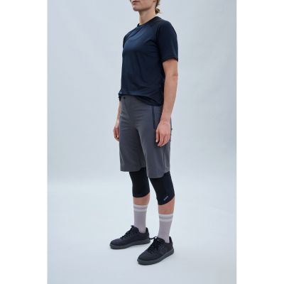 3. Spodenki rowerowe POC W's Essential Enduro Shorts szary