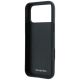 7. Etui Mercedes Leather Semi Wrap with Iconic Line MagSafe na iPhone 18 Pro Max / 17 Pro Max - ciemnoszare