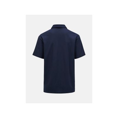 4. Koszulka Peak Performance M Coolmax Polo niebieski