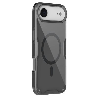 3. Etui Nillkin Nature TPU Pro Magnetic kompatybilne z MagSafe na iPhone 17 Air - półprzezroczysto-czarne