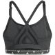 9. Stanik sportowy adidas Aeroreact Training Light-Support 3-Stripes Bra W HC7870