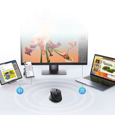 11. Myszka Ugreen bezprzewodowa optyczna - czarna