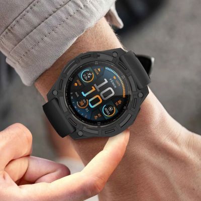 3. Etui Tech-Protect Defense Air na Garmin Fenix 7 / 7 Pro - czarne