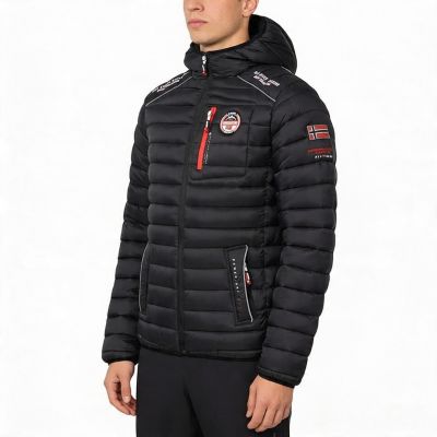 10. Kurtka męska Geographical Norway BRICK BLACK GTX MEN 068 BLACK (WY6357H/GN-NOIR)