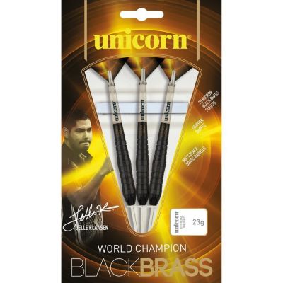 3. Rzutki steel tip Unicorn Black Brass - Jelle Klaasen 21g:27670|23g:27671|25g:27672