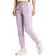 7. Spodnie damskie adidas Essentials 3-Stripes Fleece Slim różowe JY3097