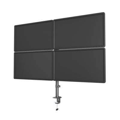 5. GEMBIRD BIURKOWE RAMIĘ/UCHWYT DLA CZTERECH MONITORÓW (REGULOWANE), 13”- 32”