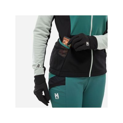 6. Kurtka narciarska MILLET PIERRAENT HOODIE zielona