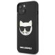 2. Etui Karl Lagerfeld 3D Rubber Choupette na iPhone 13 mini - czarne