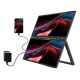 6. Verbatim Portable 15.6" FHD Dual Monitor Essentials Przenośny monitor Czarny 39,6 cm (15.6") LCD 1920 x 1080 px