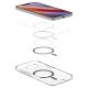 8. Etui Spigen Ultra Hybrid MagSafe na iPhone 16e / 17e Carbon Fiber - przezroczyste