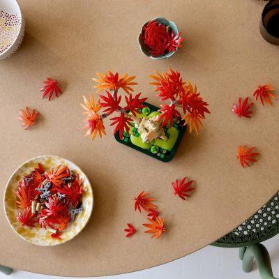 10. LEGO BOTANICALS 10348 Klon Palmowy Bonsai