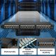 14. Extralink Patchpanel CAT5E STP V2 24 porty