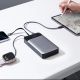 5. Powerbank Cuktech LPB252N 120 W 25000 mAh z wbudowanym kablem USB-C - szary