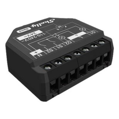 Shelly 2PM Gen3 Mądry przełącznik 2P Czarny