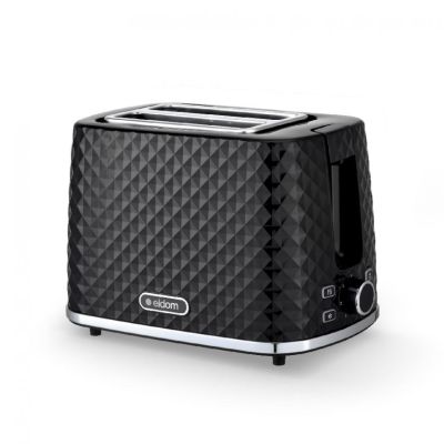 9. ELDOM TOSTER TO280C TOSTI 780 W PŁYNNA REGULACJA 7 STOPNI MOCY CZARNY