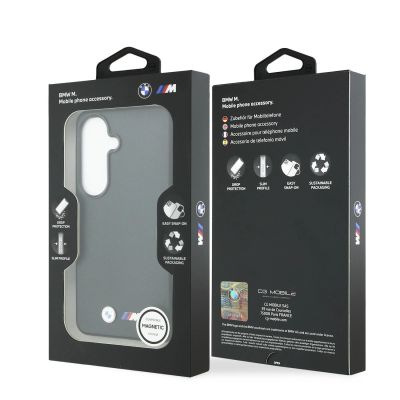 8. Etui BMW M Metal Logo MagSafe na Samsung Galaxy S26 - czarne