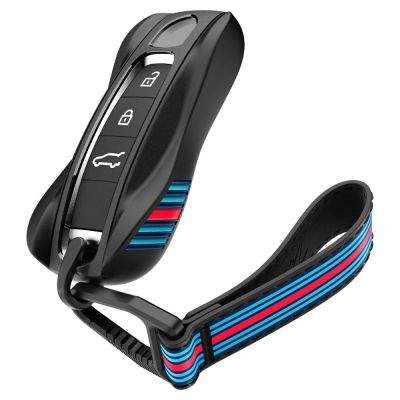 10. Etui Spigen Porsche Key Fob Cover PK100 na klucze samochodowe - czarne