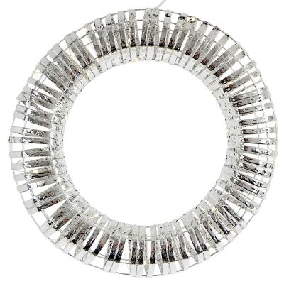 WIANEK DEKORACYJNY OPONA 30LED 40CM SREBRNY