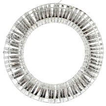 WIANEK DEKORACYJNY OPONA 30LED 40CM SREBRNY