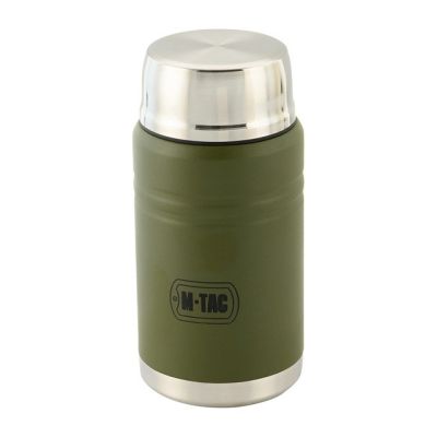 Termos obiadowy z łyżką ze stali Inox M-TAC Olive poj. 750 ml.