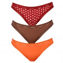 CALVIN KLEIN FIGI DAMSKIE 3-PACK BIKINI
