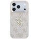 3. Etui Guess 4G & Big Strass Logo na iPhone 17 Pro / 18 Pro - różowe