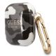 2. Etui Guess Camo Collection na AirPods 1/2 - czarne